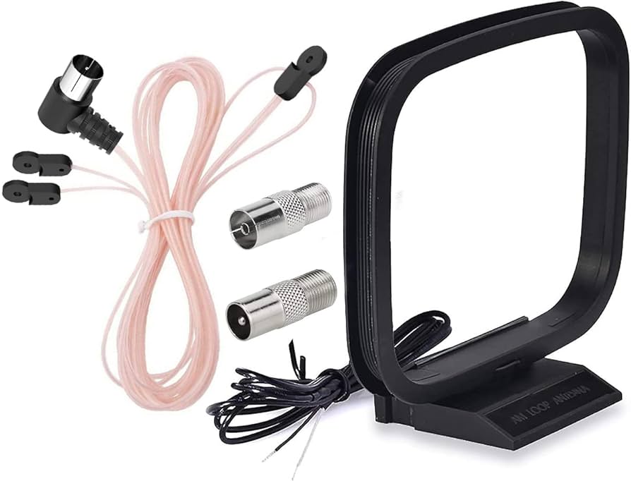 Amazon.co.jp: AM FMアンテナキット FMアンテナ 75オーム 屋内